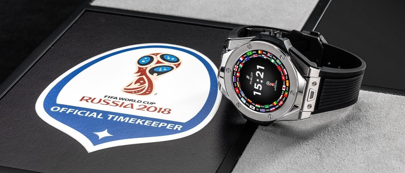 Hublot and the FIFA world cup 2018 in Russia infographics