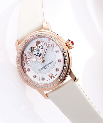 LADIES AUTOMATIC AMOUR HEART BEAT by Frédérique Constant