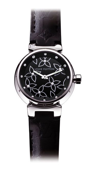 diamond louis vuitton watch