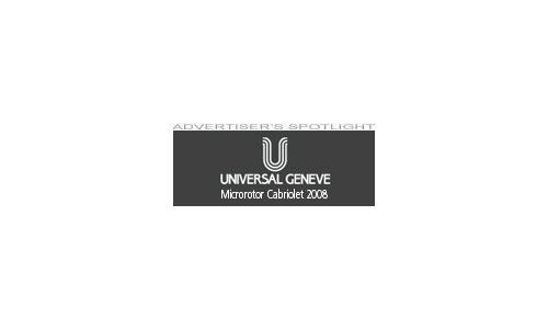 Microtor Cabriolet 2008: another bold new release from Universal Gen&#x00C8;ve