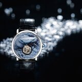 Rotonde de Cartier Watch, Crocodile Motif, Cameo