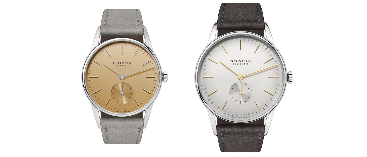 Nomos Glashütte: introducing the new Orion versions