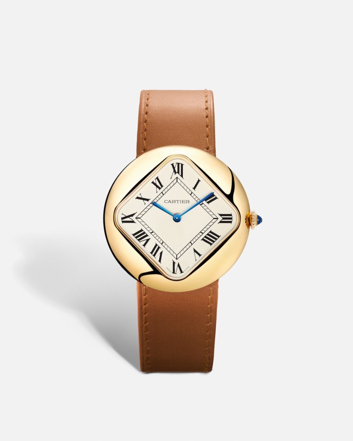 MONTRE RONDE EXCENTREE by Cartier