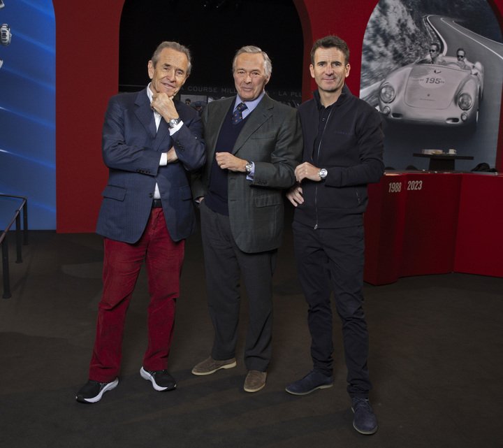 Chopard unveils latest Mille Miglia at Salon Rétromobile