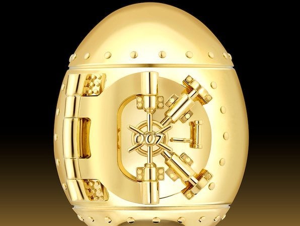 Fabergé unlocks 007 legacy with limited edition Goldfinger egg objet
