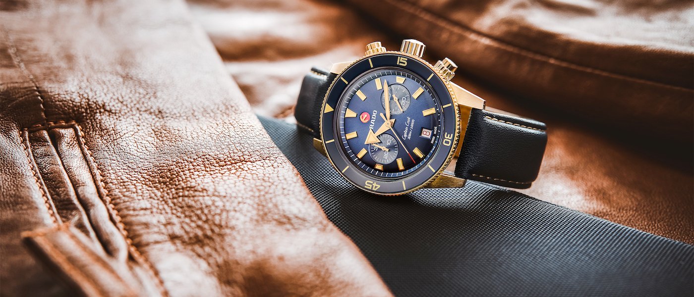 Introducing Rado's new Captain Cook Chronograph