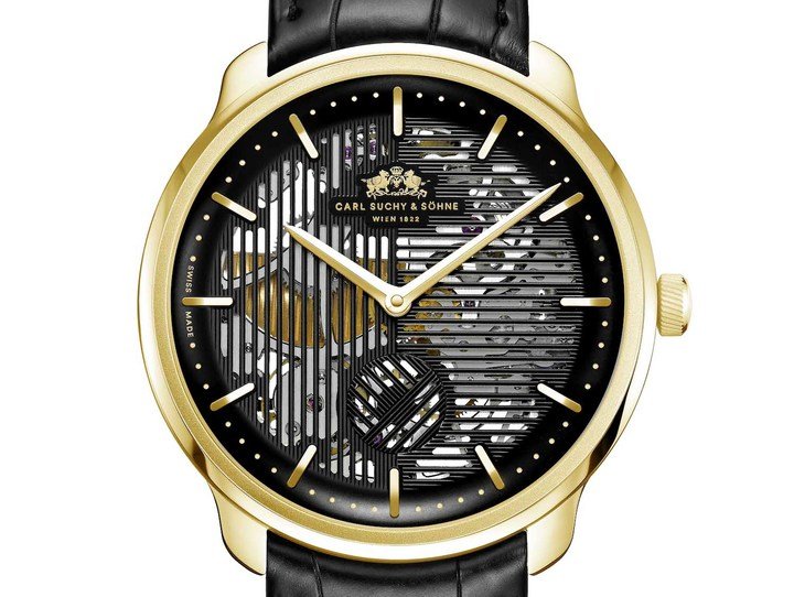 The Waltz N°1 Skeleton with black dial