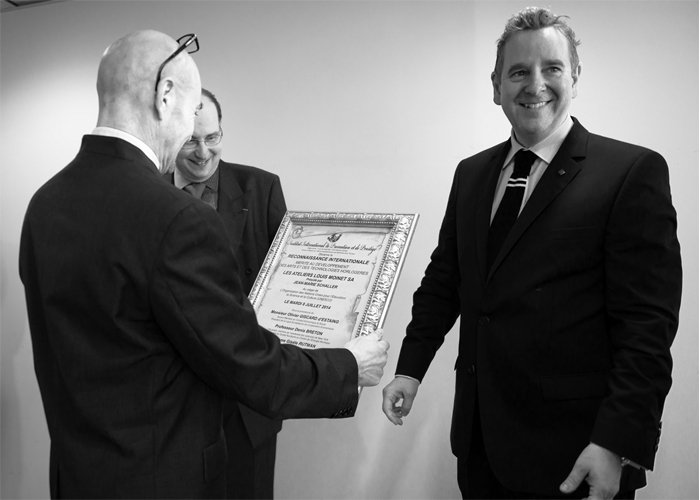 Jean-Marie Schaller awarded at UNESCO