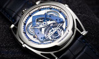 De Bethune: the DB28 Steel Wheels Sapphire Tourbillon