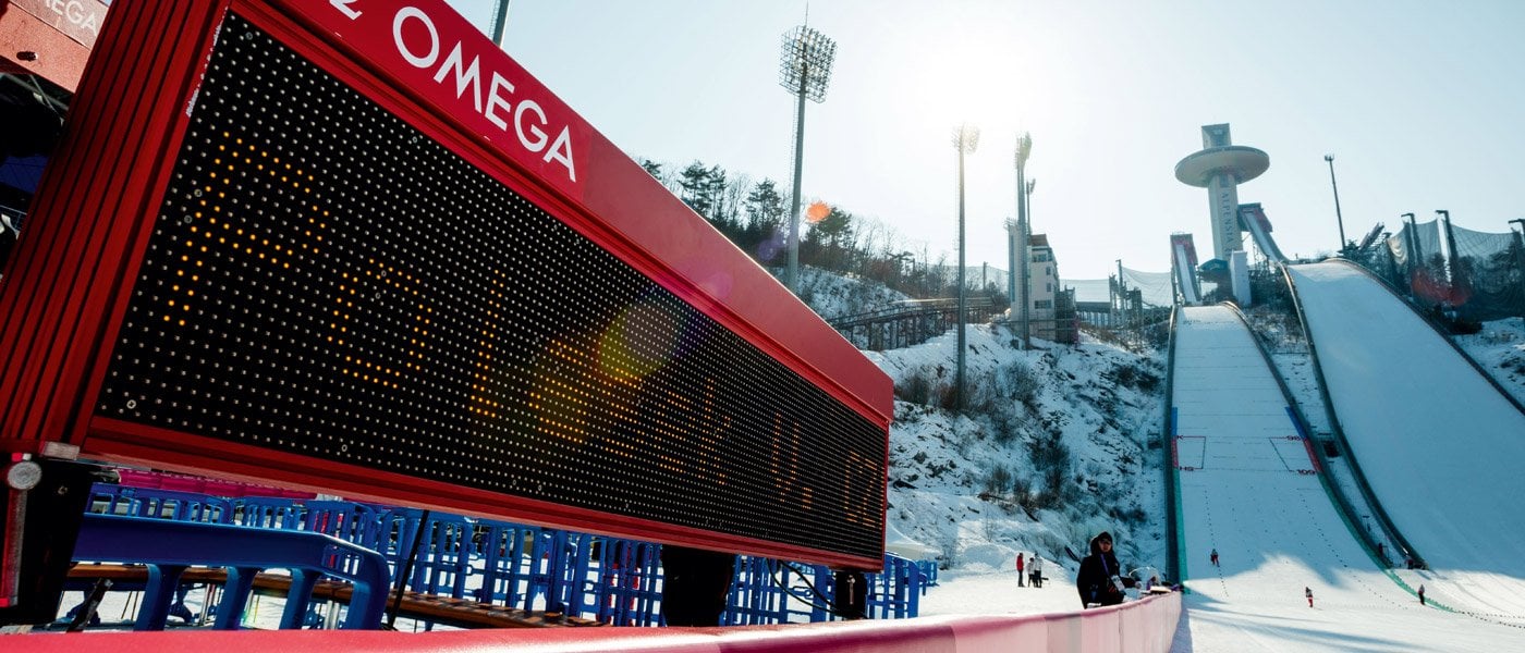 Swiss timing: a view of the slopes