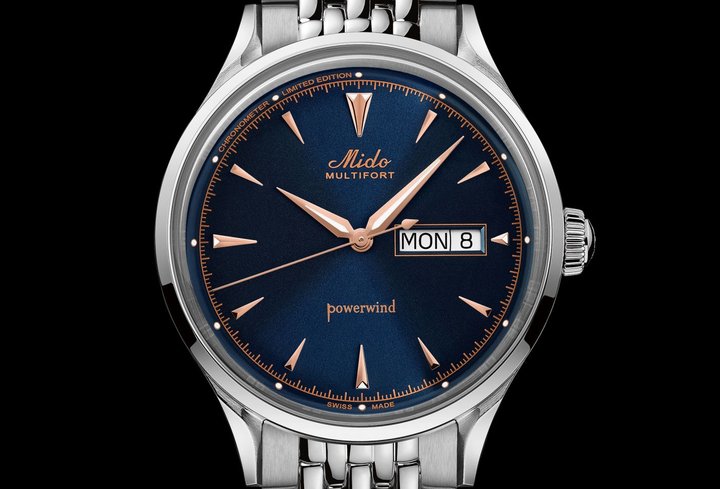 Mido launches the Multifort Powerwind Chronometer 