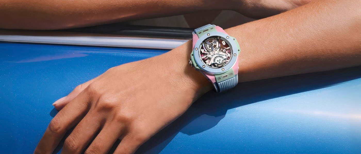 Hublot Summer: the art of pastel ceramic 