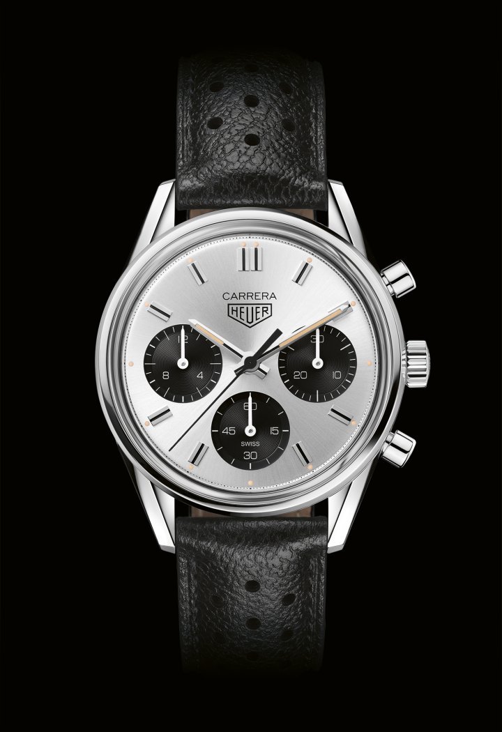 The TAG Heuer Carrera Chronograph 60th Anniversary is the first in a series of releases planned to mark the 60th anniversary of the Carrera. The brand's design and engineering teams chose to return to one of the most collectible of all vintage Carreras, the reference 2447 SN of the late 1960s. 