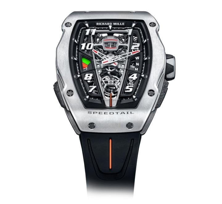 Richard Mille: a new timepiece inspired by McLaren's Speedtail