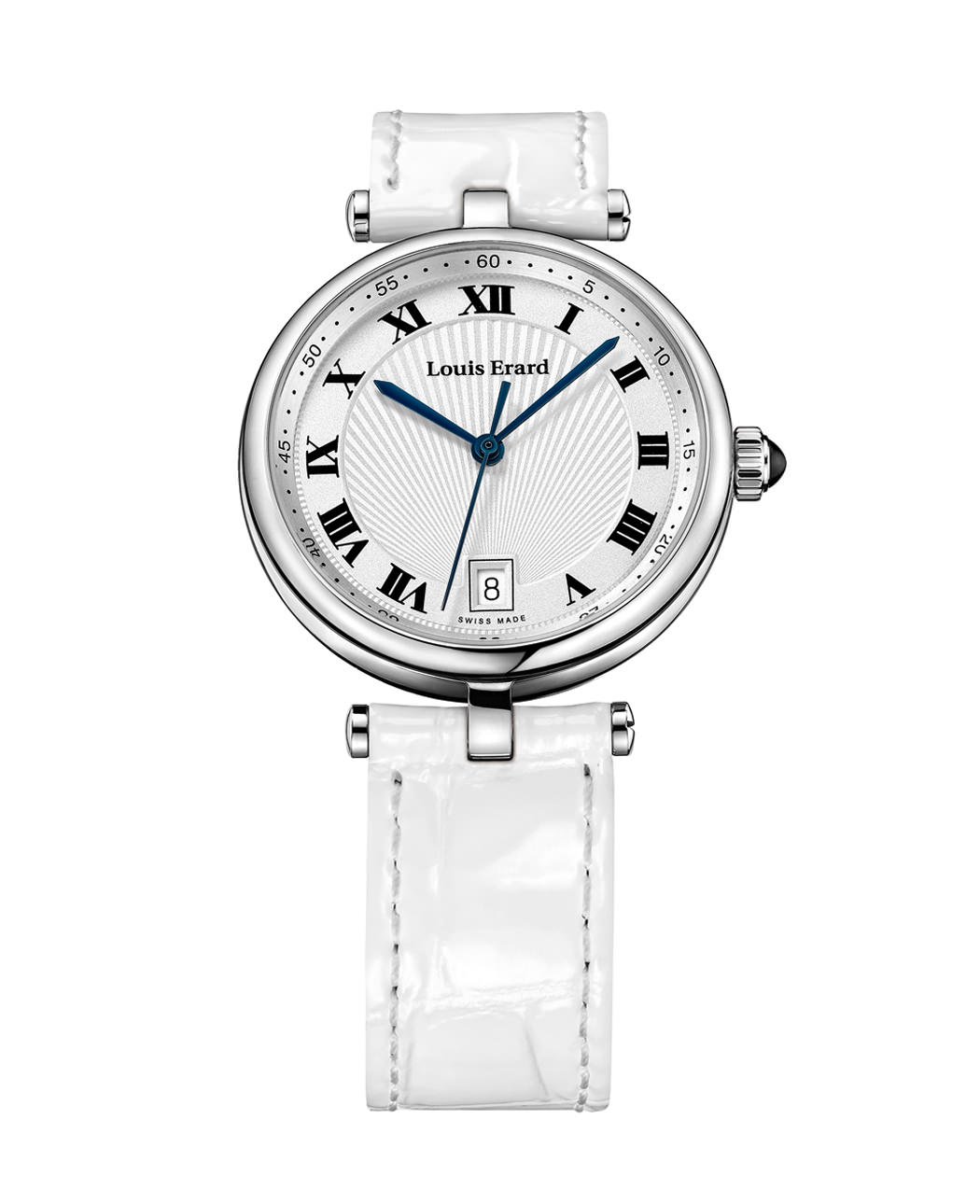 Louis Erard Romance 30 mm Watch in Silver Dial