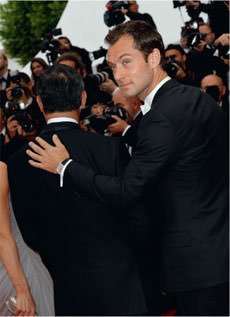 Jude Law wearing Chopard