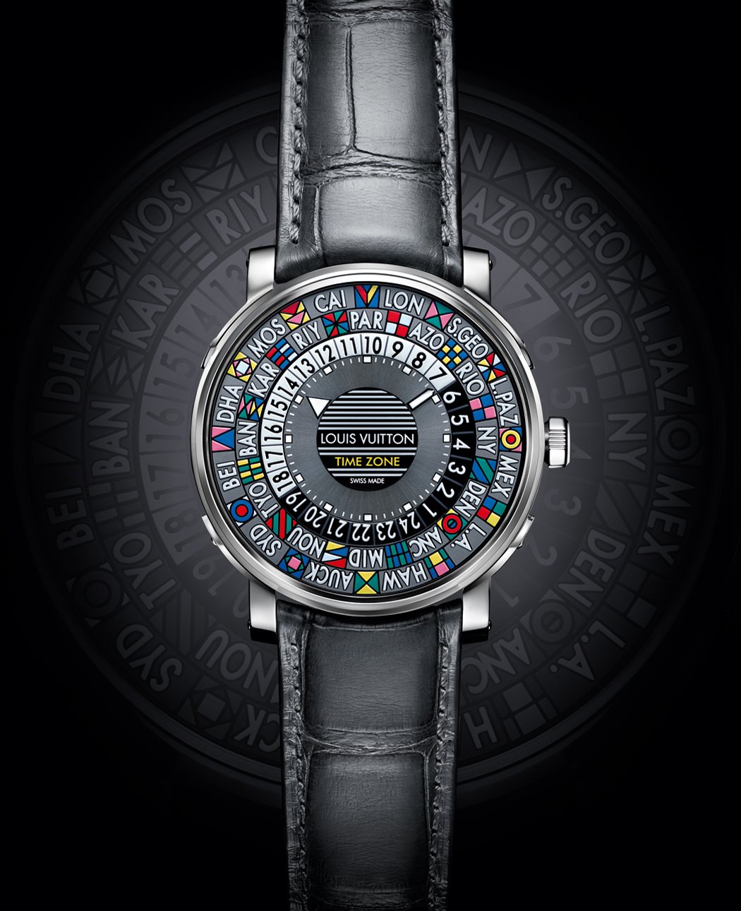 Louis Vuitton Escale Time Zone Ice & Fire Automatic Multicolor