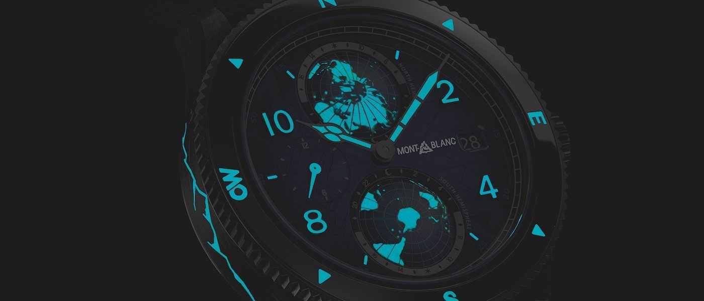 Montblanc presents the 1858 Geosphere 0 Oxygen CARBO2 for Only Watch 2023