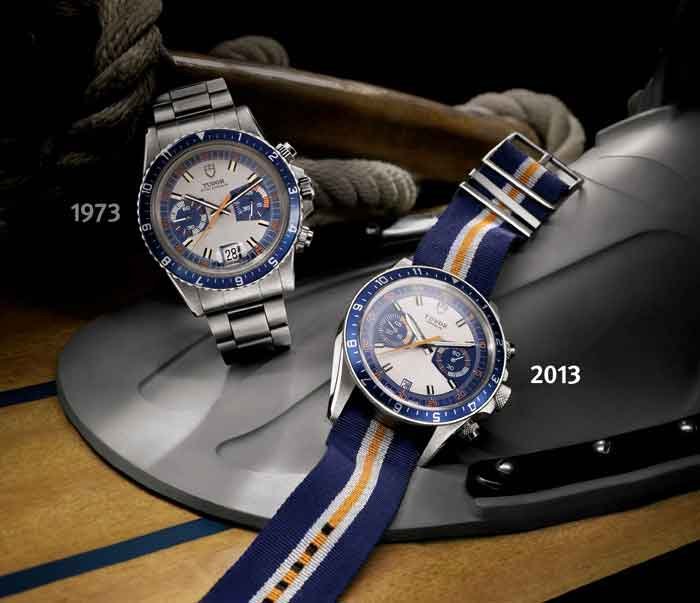 TUDOR HERITAGE CHRONO BLUE