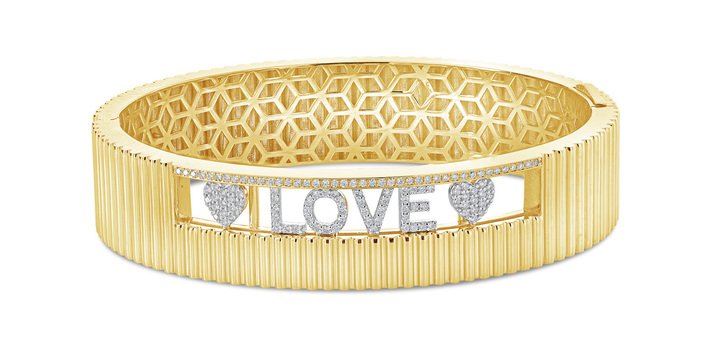 A bracelet from London Jewelers' own line, London Collection