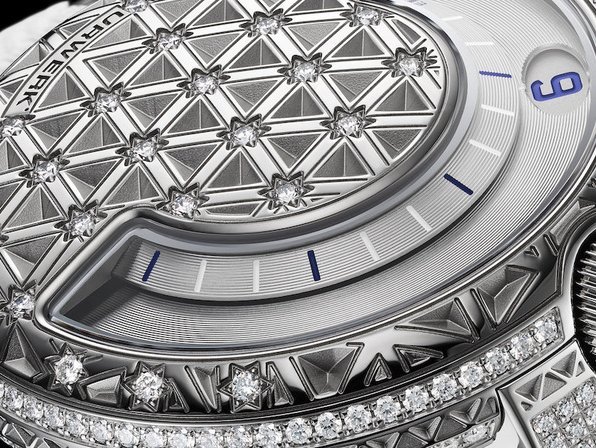 The UR-101 diamond sky by Urwerk: wandering hours beneath a gem-studded canopy 