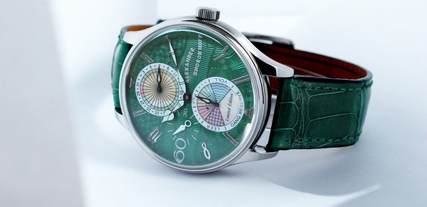Alexander Shorokhoff Emotio Due returns in emerald green limited edition