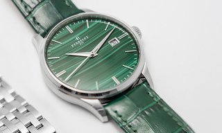 Perrelet Weekend Malachite: sculpting time into stone