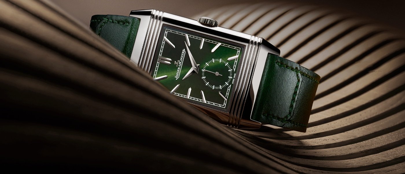 Jaeger-Lecoultre's Reverso Tribute Small Seconds now in green