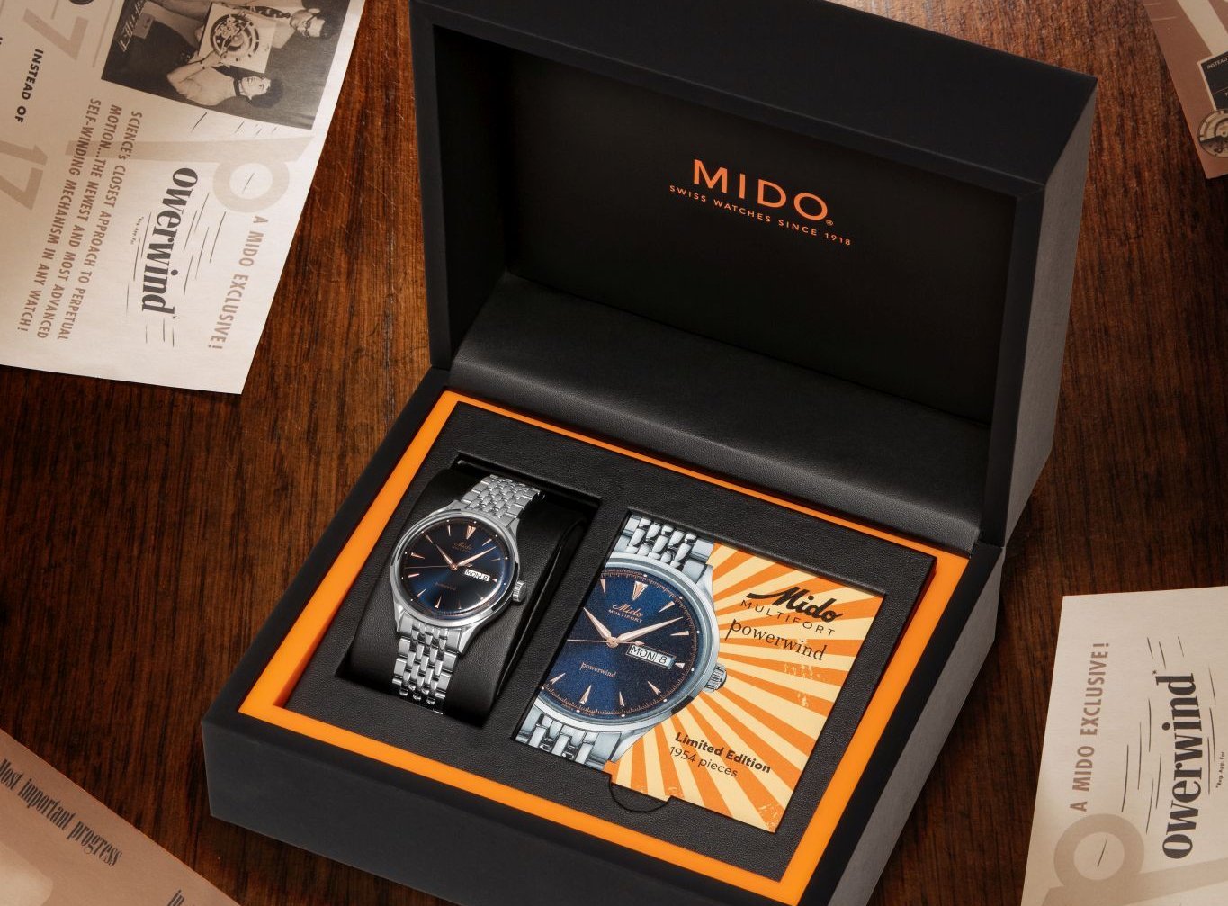 Mido launches the Multifort Powerwind Chronometer 