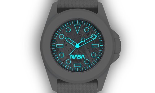 Unimatic x Massena LAB Reveal Cosmic Rarity: Meteorite-Dial Titanium U4S-T-SPW
