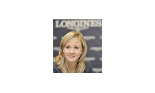 Ariella Kaeslin visits Longines headquarters