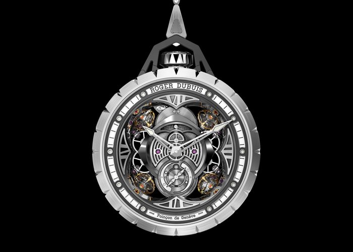 EXCALIBUR SPIDER POCKET TIME INSTRUMENT BY ROGER DUBUIS