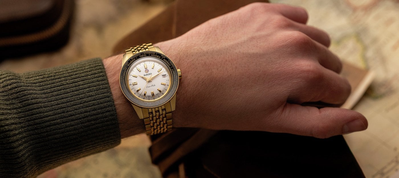 Rado Revives an Icon: The 2025 Captain Cook Over-Pole Returns in Gold-Toned Grandeur