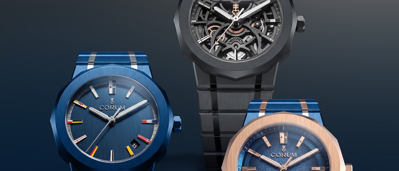 A first for the Corum Admiral: three new all-ceramic creations unveiled