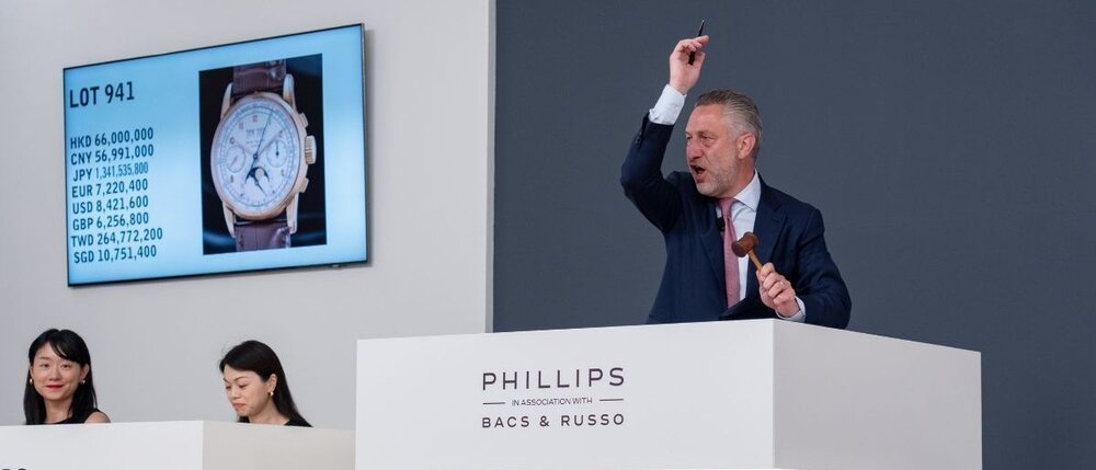Phillips makes history by selling the highest value timepiece ever sold in Asia 