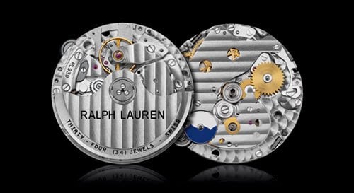 Ralph Lauren's Sporting World Time in steel