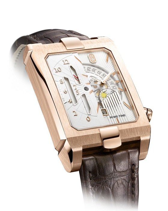 Harry Winston's add gravitas with the Avenue Dual Time Automatic