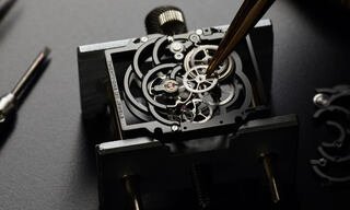 Chanel Première Camélia Skeleton Watch