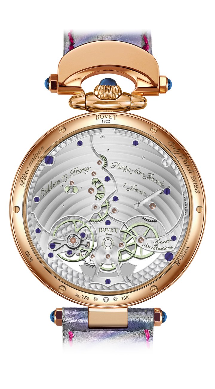 Bovet 1822 unveils the Orbis Mundi Only Watch Special Edition