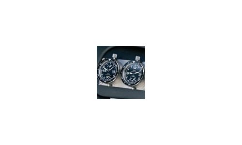 Set of dashboard clocks by Sinn