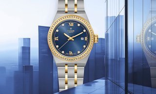 Introducing the new Tudor Royal in blue tones and diamonds