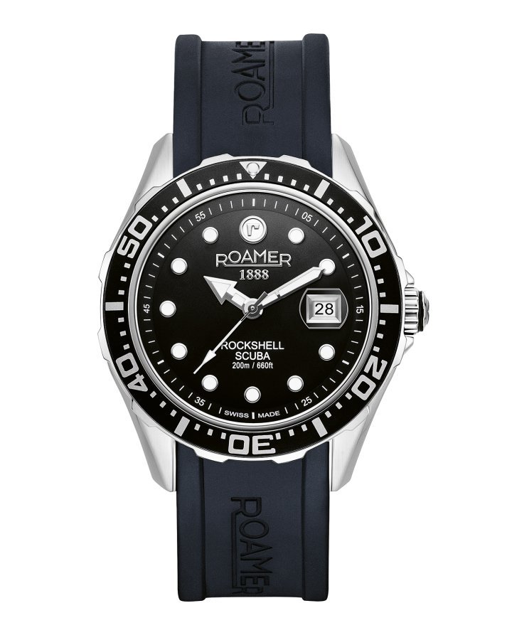 The Rockshell Mark III Scuba now also comes with a choice of rubber straps.