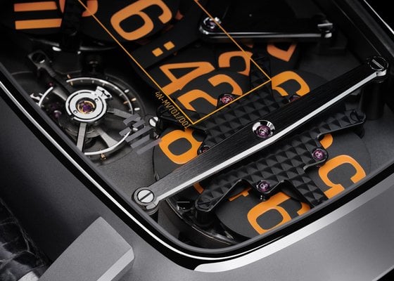 Pre-Basel 2014: The 4N MVT-01 Bead-Blasted & Polished Titanium