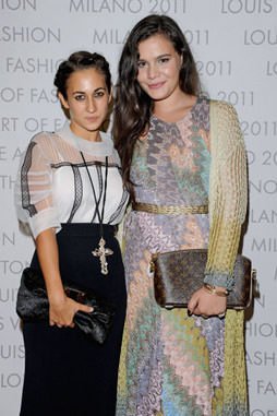 Louis Vuitton celebrates the opening of a new store in Milan