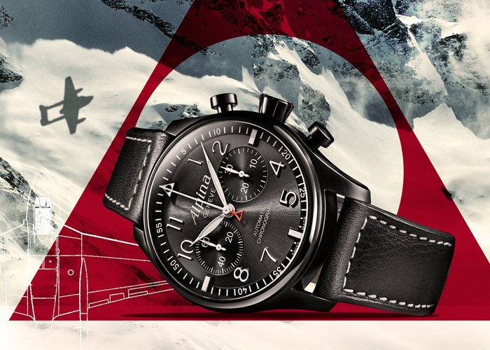 Alpina Startimer Pilot Automatic Chronograph “Black Star”