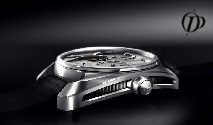 Prototype of the Pecqueur Motorists watch in the final phase of development