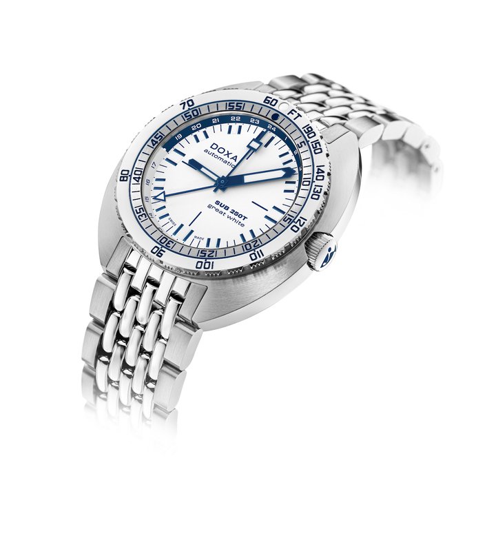 Doxa SUB 250T GMT ‘Great White' Topper Edition