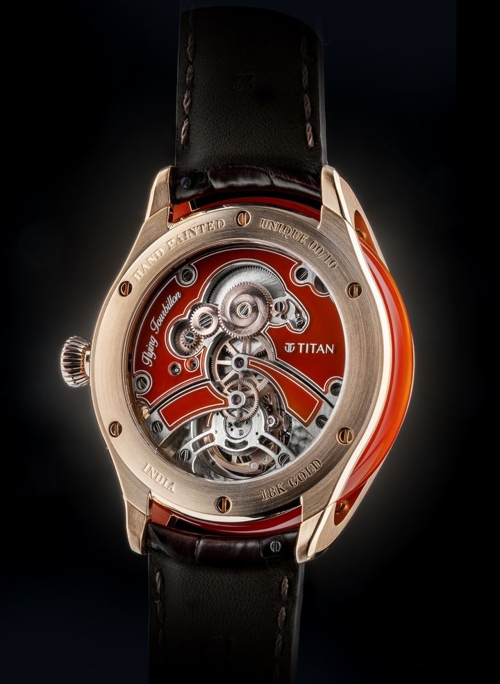 Indian leading watchmaker Titan impresses with Jalsa flying tourbillon