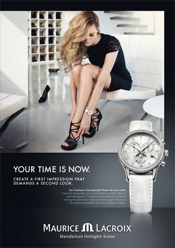 New Advertising Campaign by Maurice Lacroix