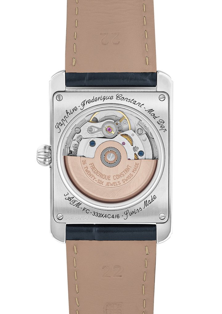 The first ever Moonphase for Frederique Constant's Classics Carrée Automatic